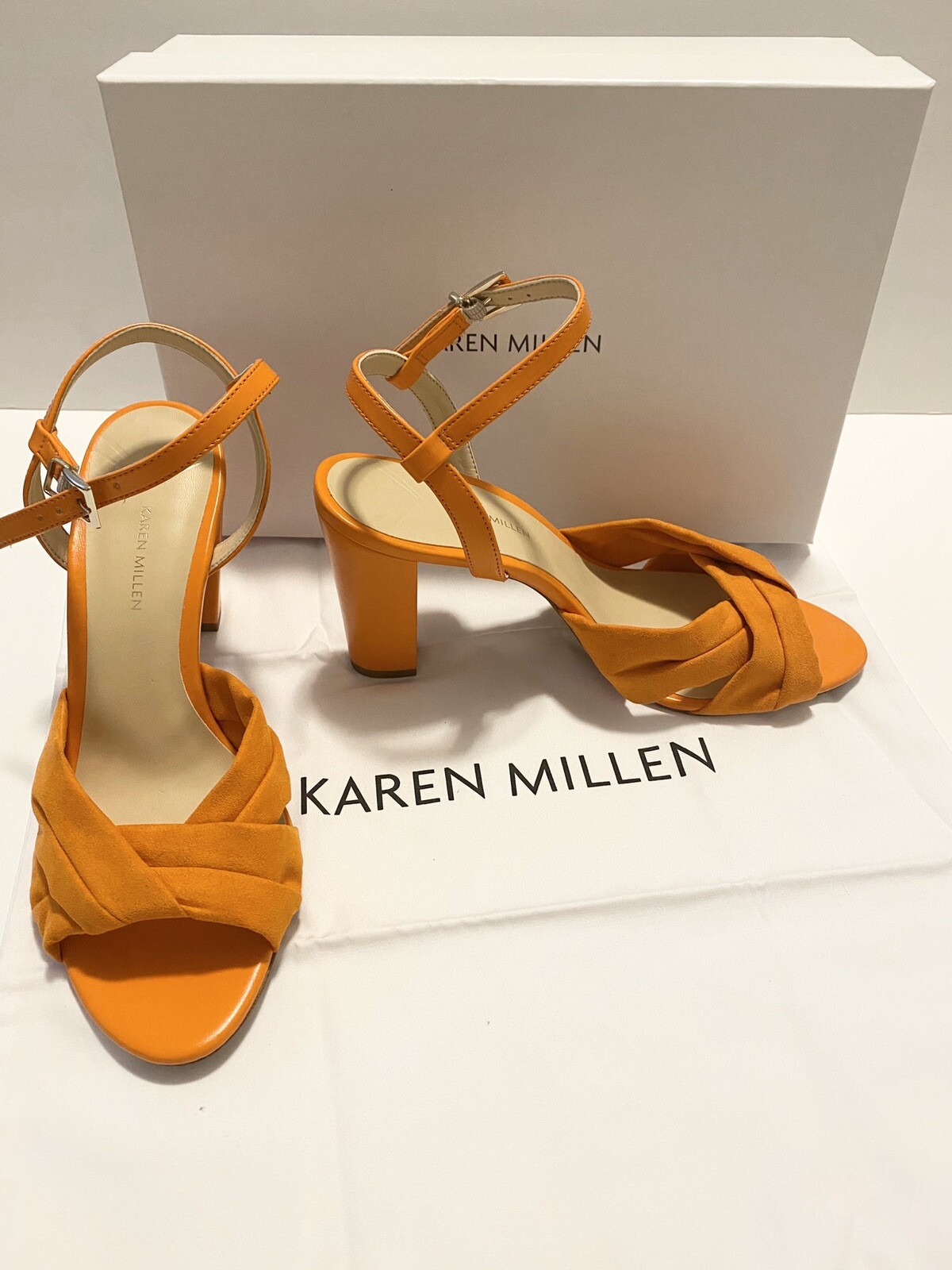 karen millen tan sandals