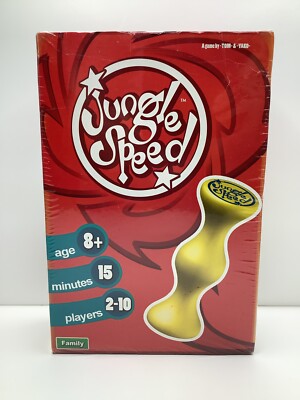 Rare New Sealed Asmodee Jungle Speed Family Think Fast Game *Read*