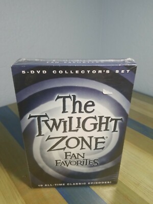 The Twilight Zone: Fan Favorites (DVD, 5-Disc Set) Factory SEALED 