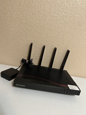 Netgear C7800 Nighthawk X4S AC3200 WiFi Cable Modem Router & Power Cord