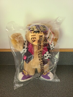 Nabisco Teddy Grahams Honey Bear ~ Vintage 1990~Plush Promo Applause - NIP! NOS!