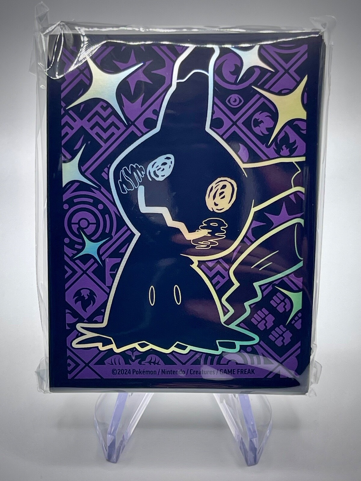 Pokemon TCG Card Sleeves x65 Mimikyu - Paldean Fates Elite