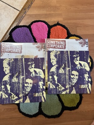 Andrew McMahon Something Corporate North Vinyl with Signed Autographed Booklet