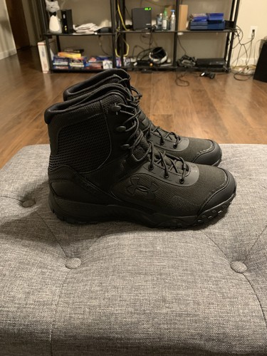 Under Armour Valsetz RTS 1.5 Tactical Boots Black 3021037 001 womens Size 10 New