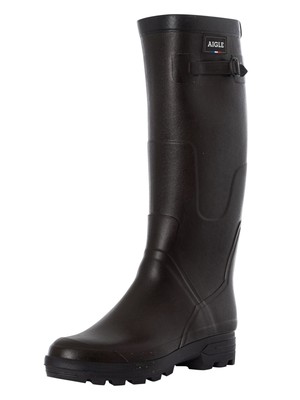 

Мужские резиновые сапоги Aigle из бенила, коричневые, Коричневый, 85785.6-BRUN