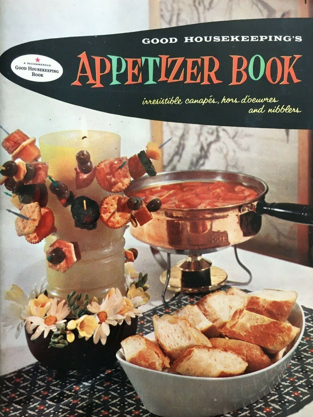 1958 GOOD HOUSEKEEPING Appetizer Book Cookbook