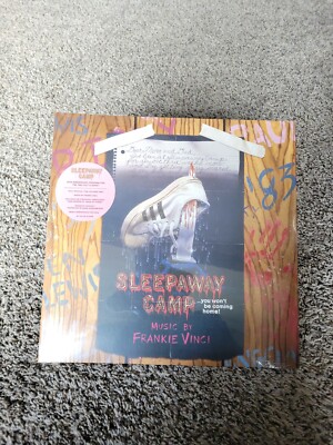 Sleepaway Camp Original Soundtrack 12'' Full Frontal Pink Vinyl Record Horror 80s
