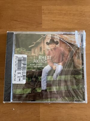 RHETT AKINS - WHAT LIVIN'S ALL ABOUT NEW CD
