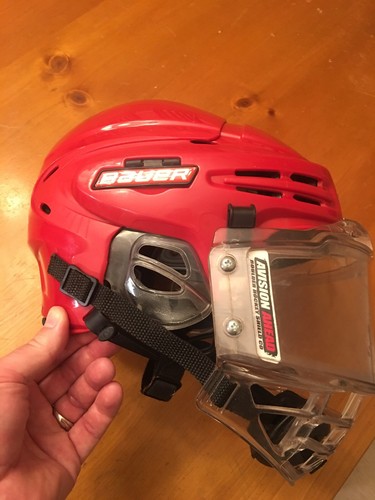 Bauer 9900 XL Hockey Helmet Avision Shield