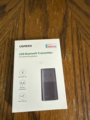 Ugreen USB Bluetooth Transmitter for Switch/PlayStation.  Model CM408