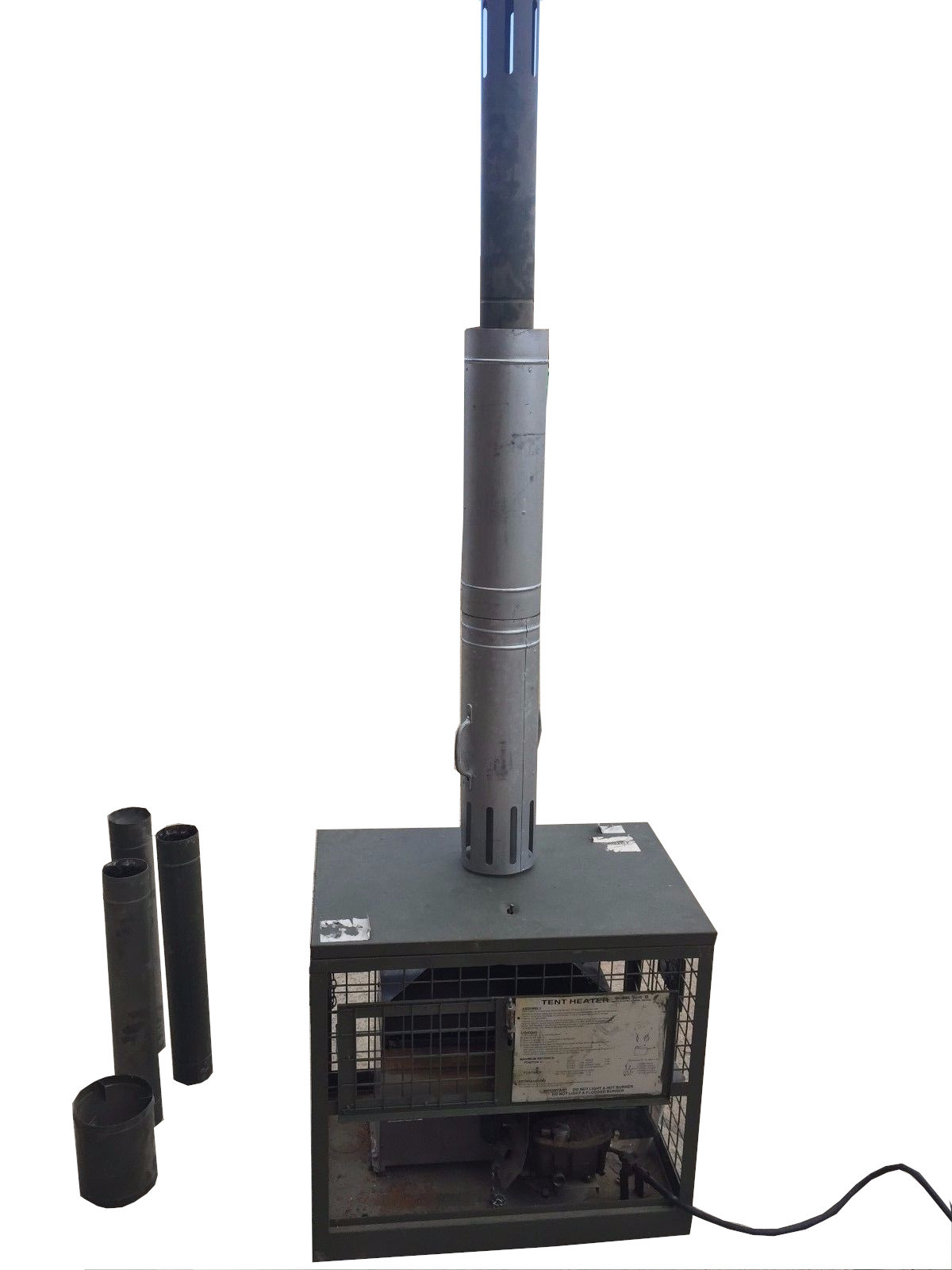 NATO Zeltofen - Allesbrenner Vielstoffbrenner - Zeltheizung Tent Heater GHS III
