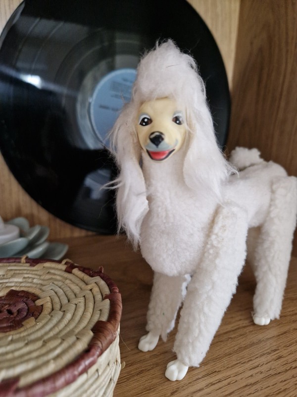 Barbie - Chien Caniche Royal GÃ©Ant Vintage 80'S Mylord 15 Cm