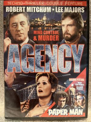 Double Feature: Agency & Paper Man (DVD, 2008) Full Screen Robert Mitchum