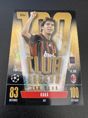 KAKA Hundred 100 CLUB Match Attax EXTRA 2023/2024 Champions