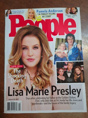 People Magazine (January 30, 2023) THE SHOCKING DEATH OF LISA MARIE PRESLEY RP