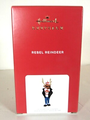 2021  ''Limited Edition, ''Rebel Reindeer'' Hallmark Ornament