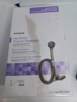 McKesson Handheld Shower 84 Inch Hose Chrome Finish