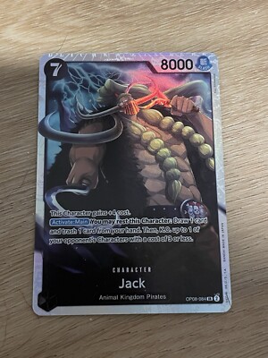 Jack OP08-084 (Super Rare) Two Legends ONE PIECE Card Near Mint English