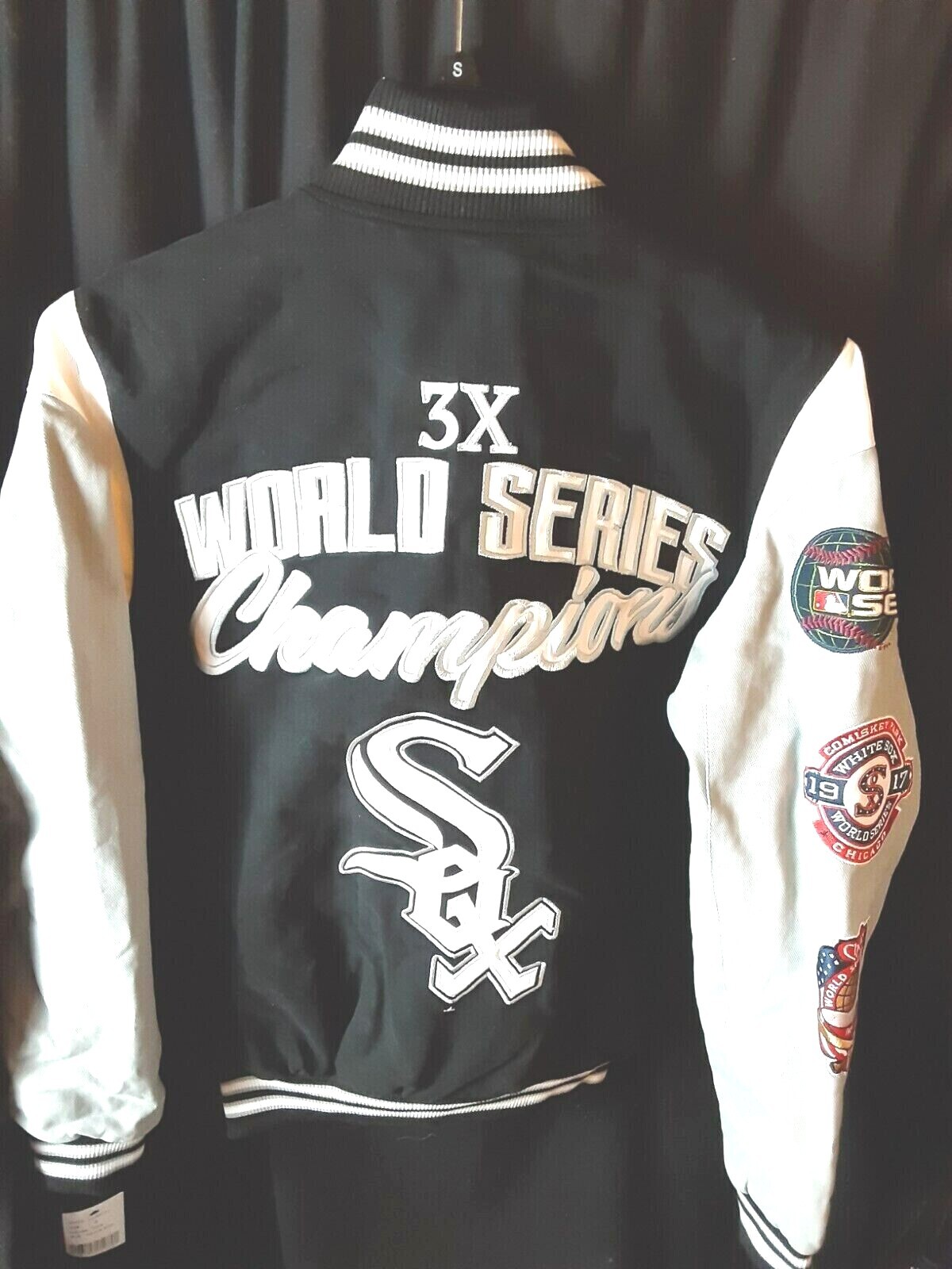 ジャケット・アウター whitechocochoco Chicago White Sox 35th & Shields Windbreaker Jacket SGA 9/24