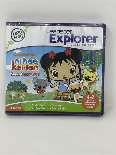 LeapFrog Leapster 2 Learning Game Nickelodeon Ni Hao Kai-lan Super