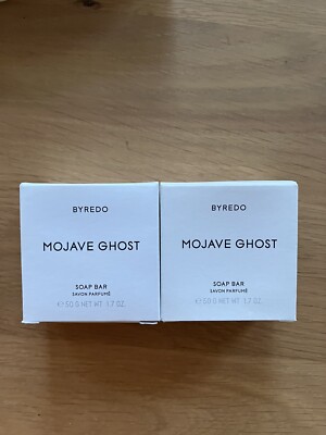 Lot - Byredo Mojave Ghost Soap Bar Bundle - 2 - 50gram Bars