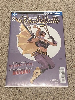DC COMICS BOMBSHELLS ANNUAL #1 WITH COVER BY TERRY DODSON!!