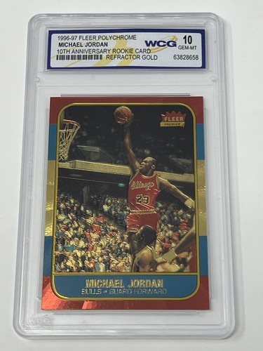1996-97 Fleer Michael Jordan 10th Anniversary Polychrome