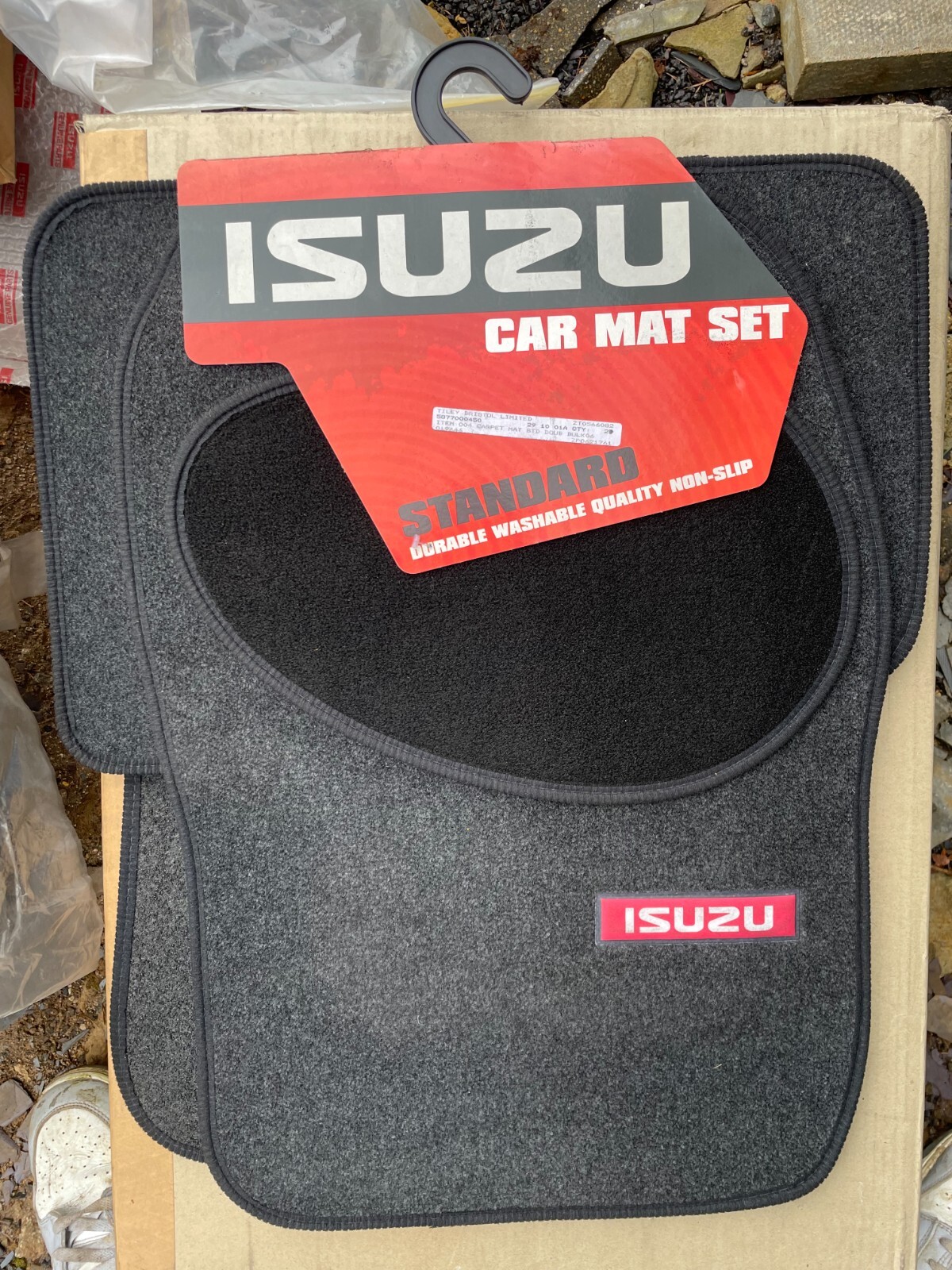Isuzu TF190 Double Cab 4 Piece Interior Floor Mat Matt Set