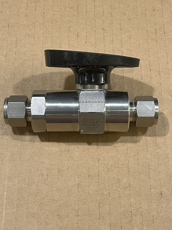 Hoke 7222G8Y(B) 1/2” SS Ball Valve