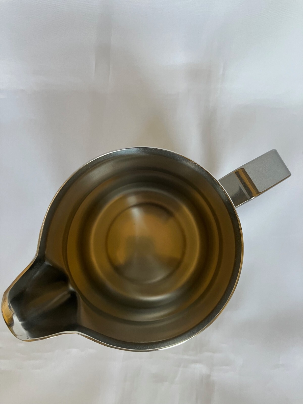 Metallurgica Motta Europa Professional Stainless Steel Frothing Pitcher, 33.8-Oz