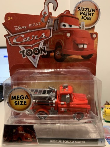 ディズニーカーズ  新品 RESCUE SQUAD MATER 4PACK Disney Pixar CARS TOON Rescue Squad Mater 4-Pack - DOCTOR