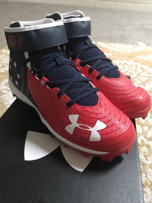 boys blue baseball cleats