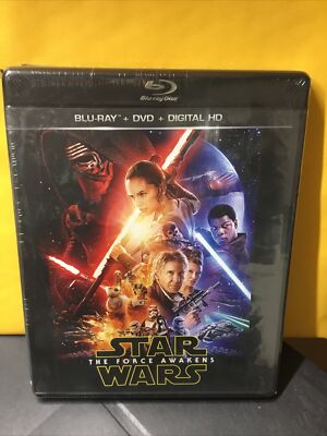 Star Wars The Force Awakens BLU-RAY DVD SEALED  NEW