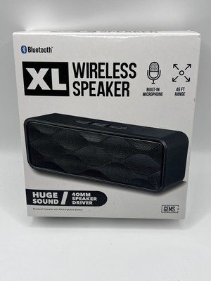 NEW! Wireless Bluetooth Speaker (Black) [Brand New]