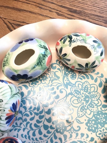 Gail Pittman Easter Egg Lot Of 9 Hfh Rare Set 2001-2009 Collectible Collector