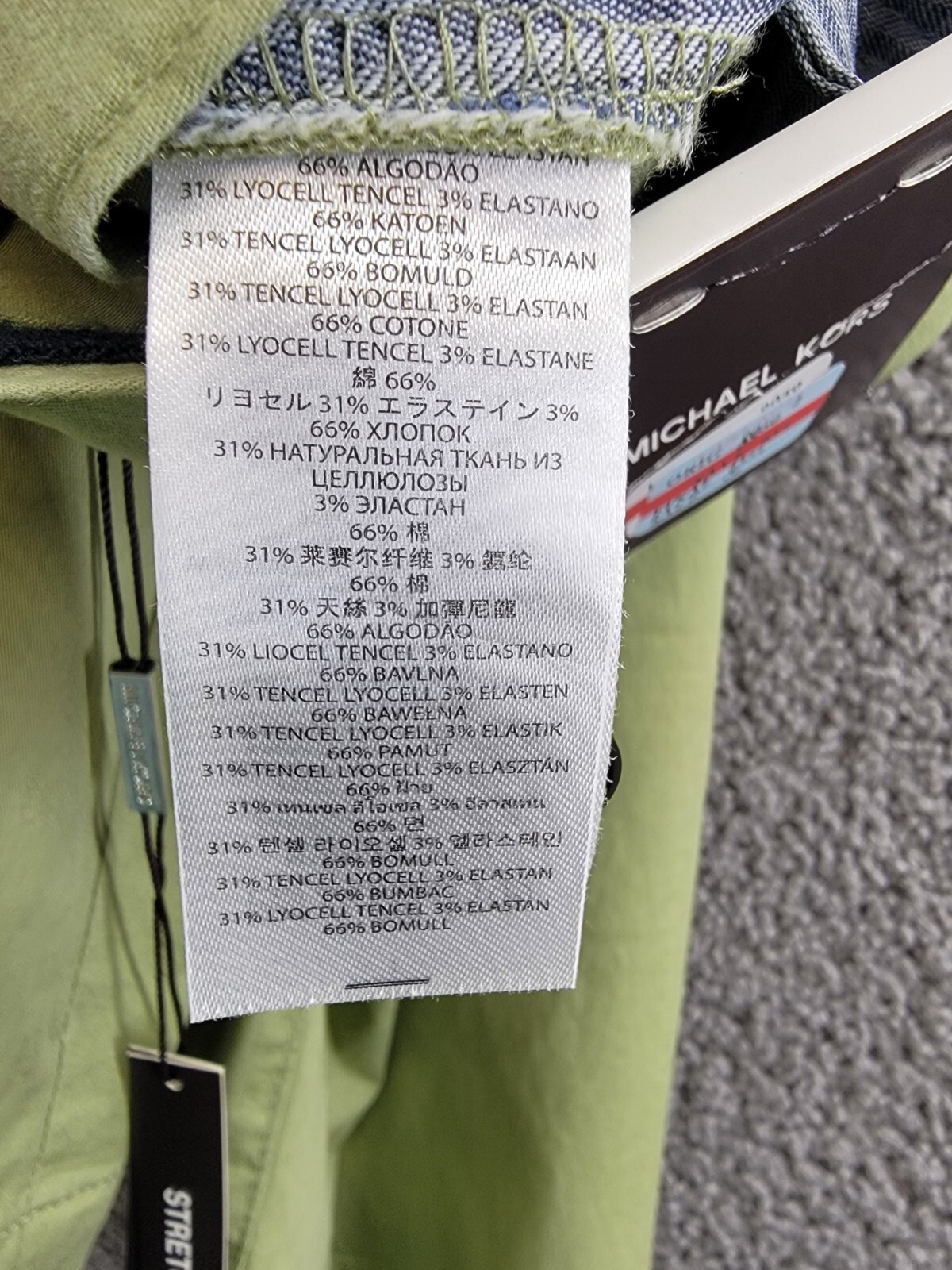 Michael Kors Slim Fit Stretch 9