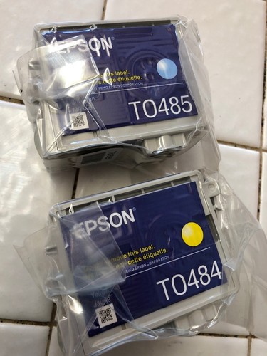 Epson Ink Cartridge Sealed Recycled T0481 T0482 T0483 T0484 T0485 T0486 FST SHP