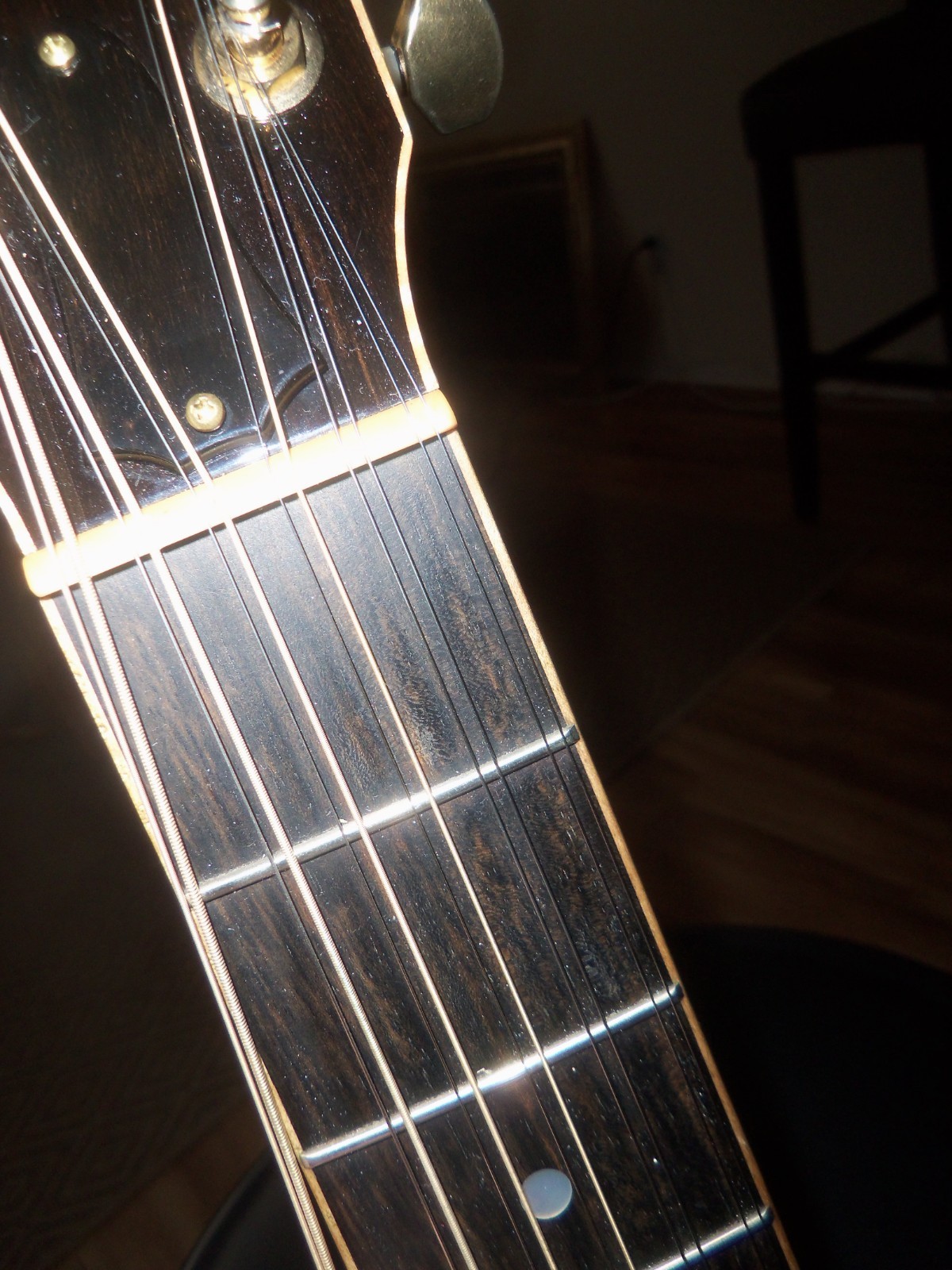 Taylor Custom JU-12 Jumbo 12 String Acoustic Electric Guitar With Case