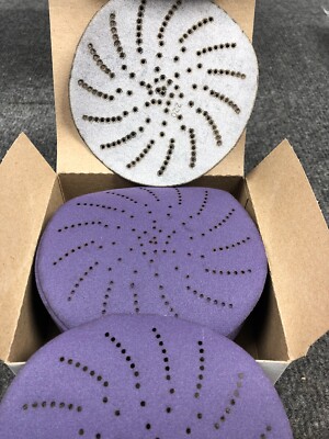 3M 28132 Clean Sanding Discs 900DZ P220 Grade 12,000 Max OPM Qty 50