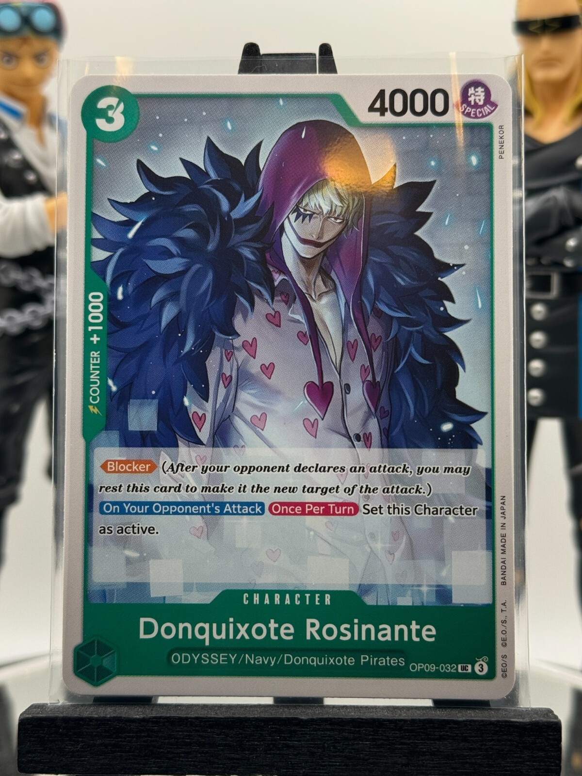 ONE PIECE 10 激レア One Piece CG 4 Donquixote Rosinante OP09-032 Emperors in the