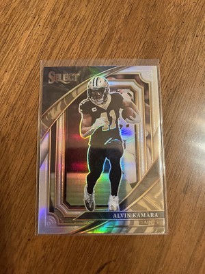 2022 Panini Select ALVIN KAMARA Silver Prizm Suite Level #361 New Orleans Saints