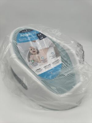 Angelcare Baby Bath Support  aque 0-6 months quick-dry soft mesh built-in hook  