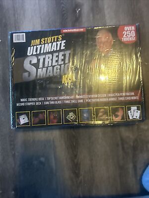 Jim Stott's Ultimate Street Magic Kit Over 250 Tricks New