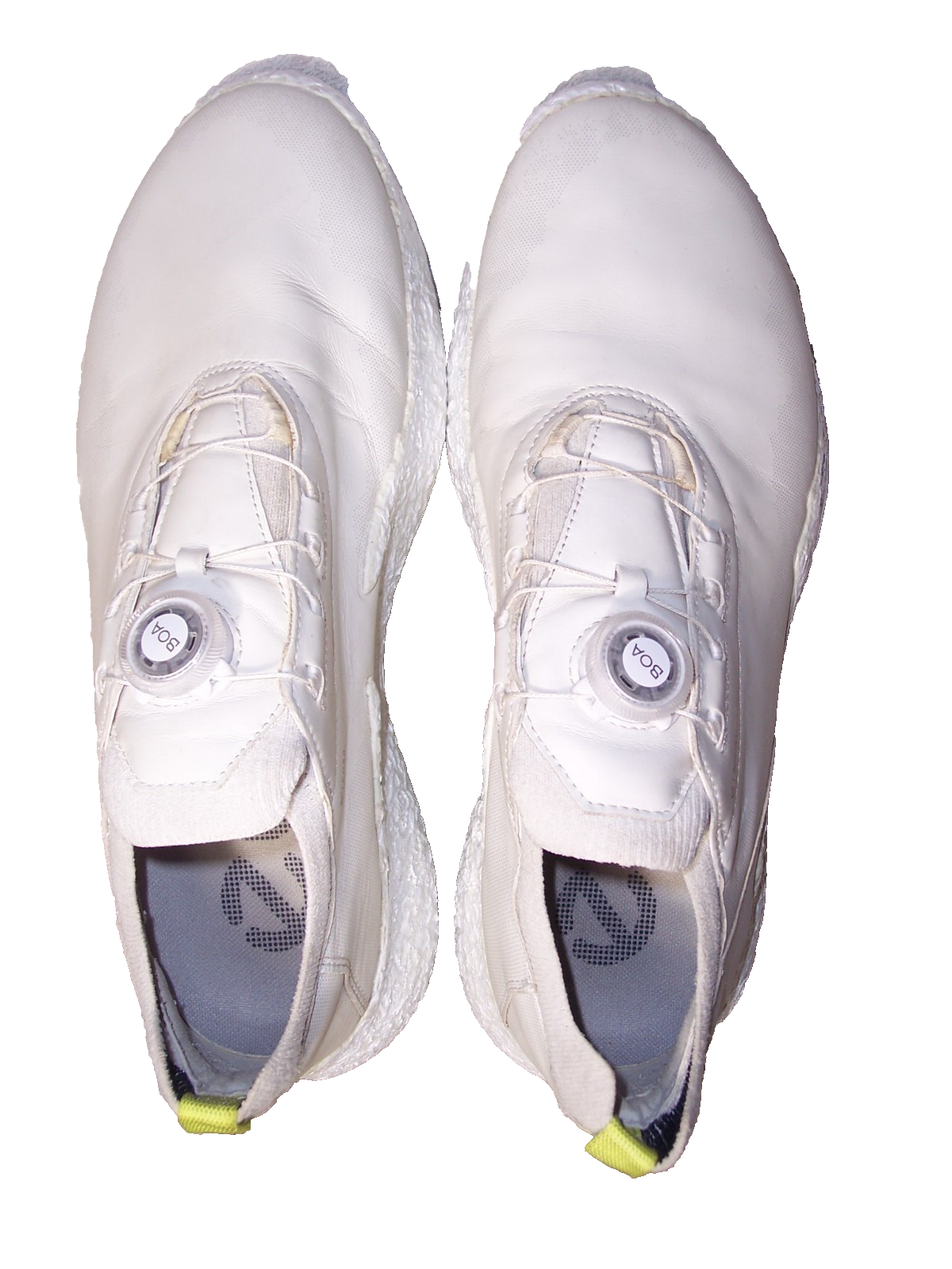 Ecco Biom H5 BOA sz 44 (10-10.5 US) White Leather Spikeless