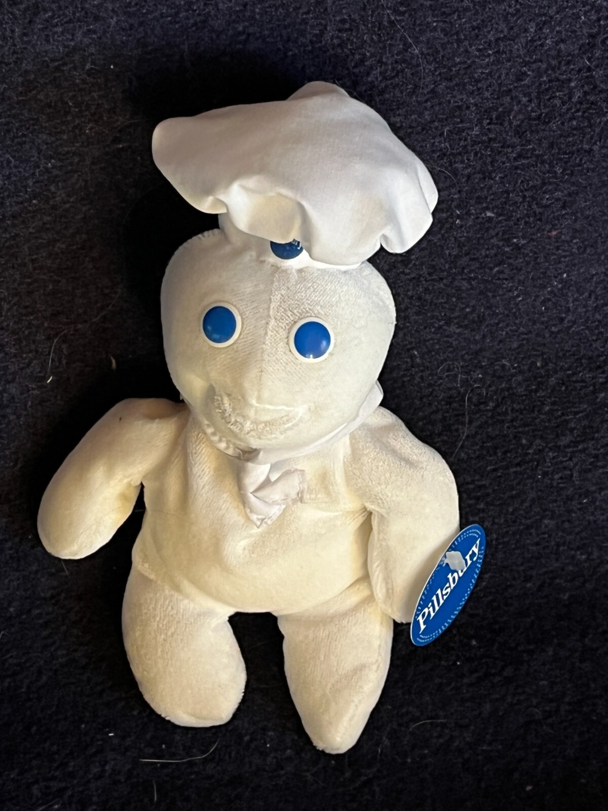 レア　Pillsbury Doughboy ぬいぐるみ15→11 RARE Pillsbury Doughboy Plush Poppin' Fresh Doll 25th