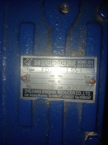 PTO Drive Gear box for Generators/tractors FDJ100-3.55-1 Ratio.  Used Once.