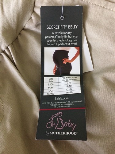 ???? NWT Oh Baby by Motherhood Maternity Khaki Shorts - Size Small