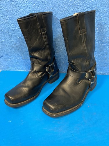 Sz 12 Engineer Motorcycle Water Repellent, Oil Tanned Leather