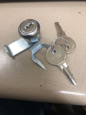 Security Systems Control Panel Lock Server w/ Key 3 sets per bag Qty of 5 bags