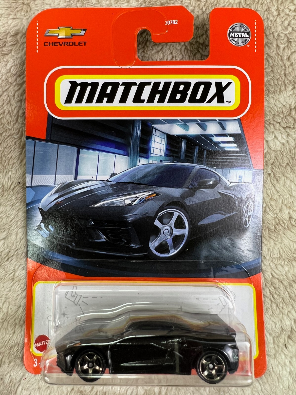 🇺🇸🇺🇸🇺🇸Matchbox #20 2020 Corvette C8 BLACK METALLIC